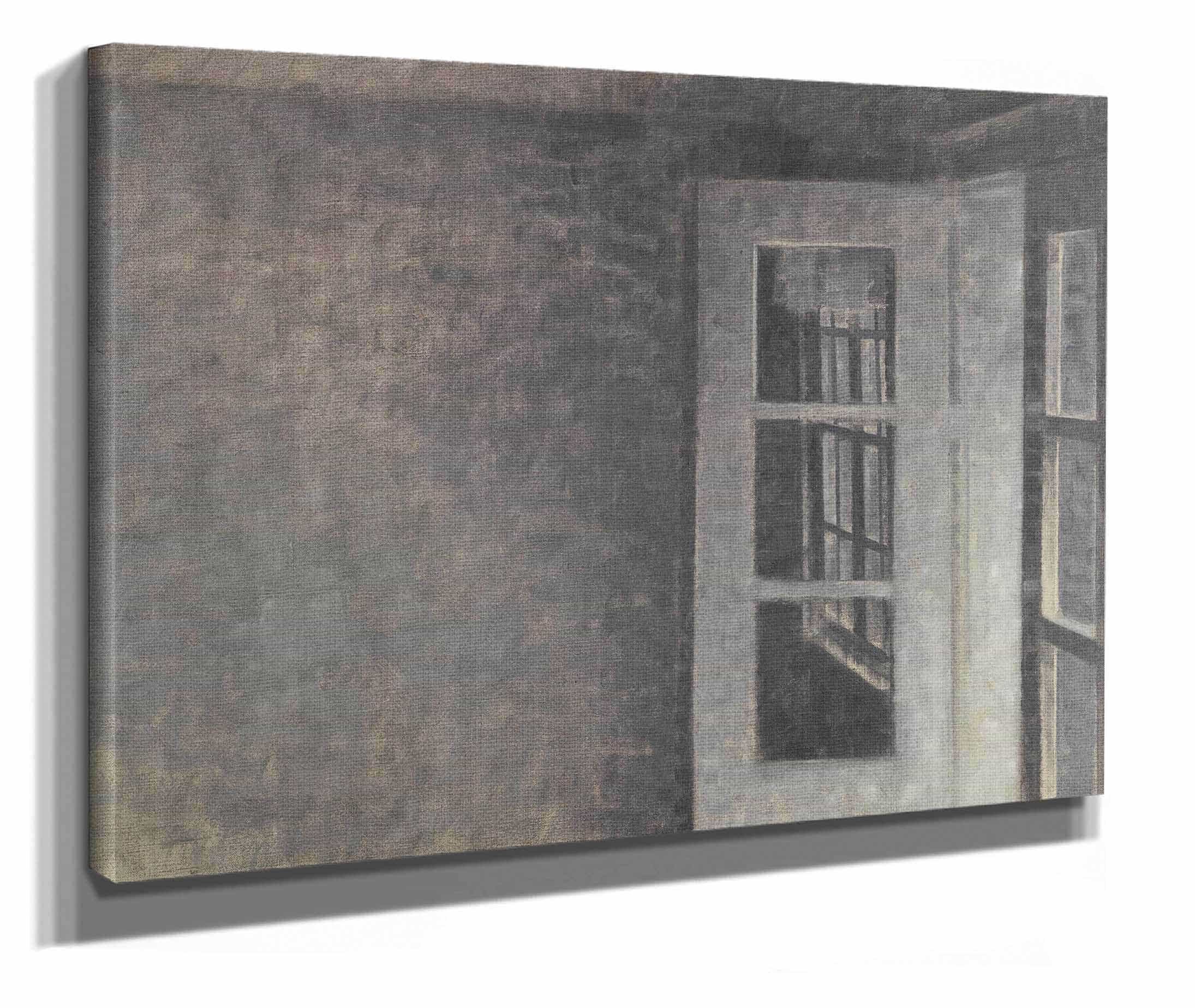 The Balcony Room At Spurveskjul by Vilhelm Hammershoi - Image 2