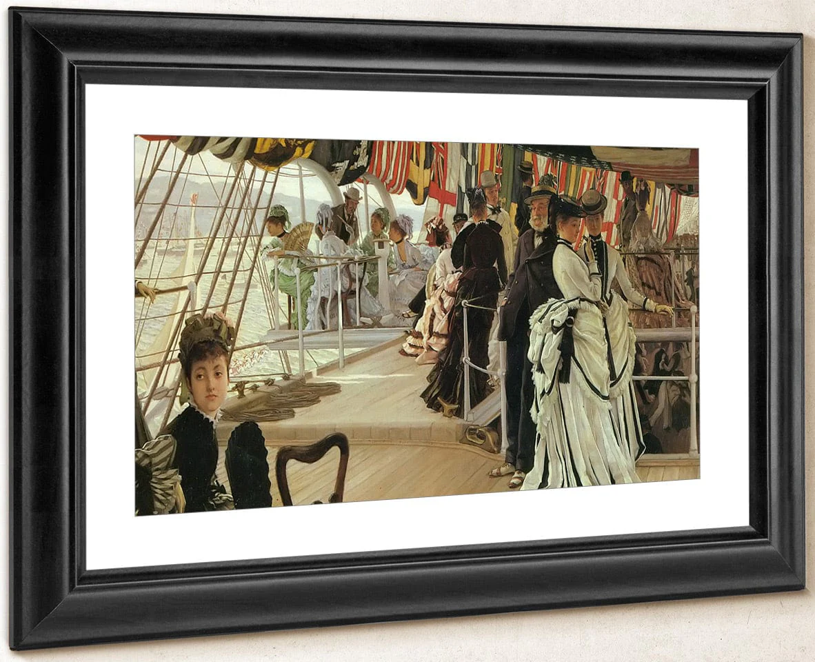 The Ball On Shipboard By James Tissot - Image 4