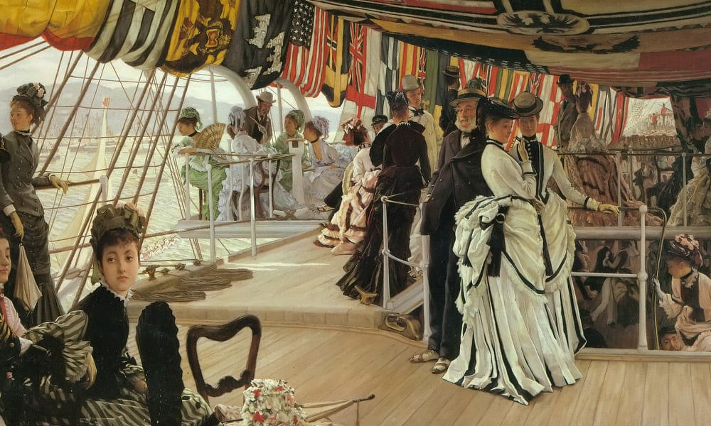 The Ball On Shipboard By James Tissot - Image 7