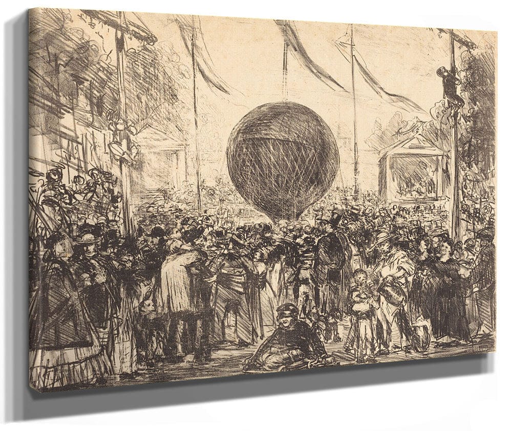 The Balloon By Edouard Manet