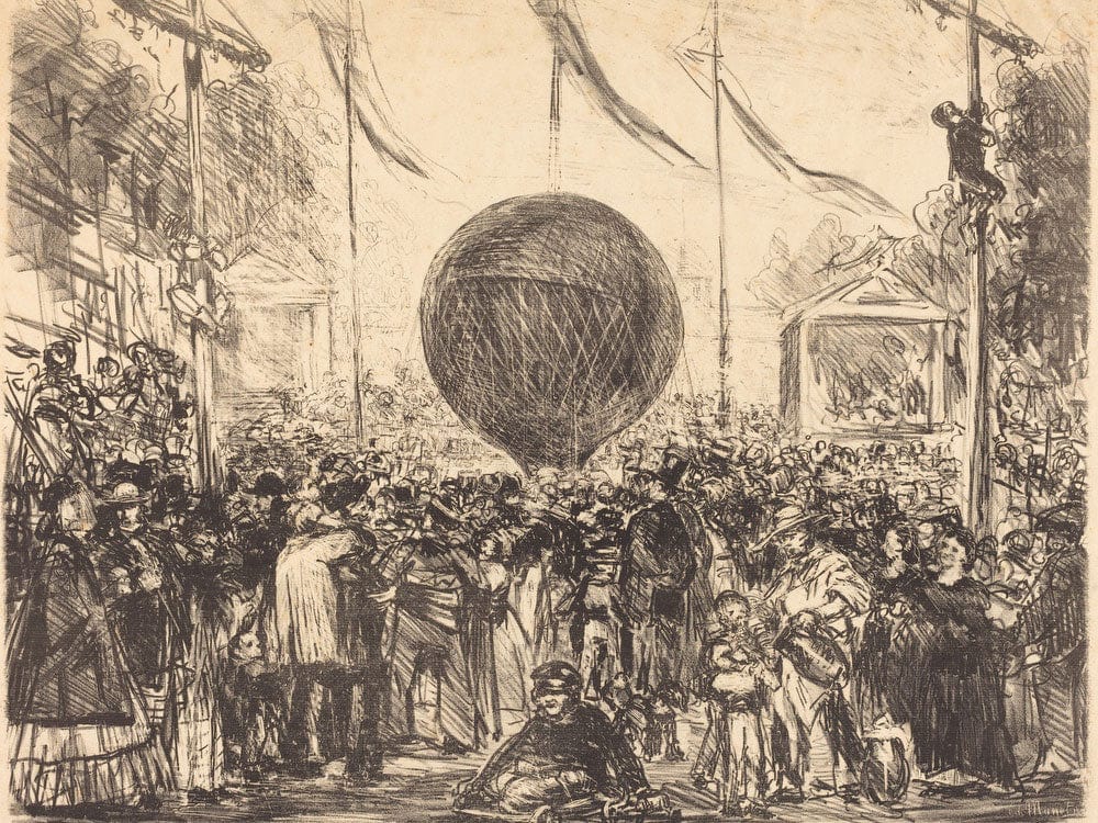 The Balloon By Edouard Manet - Image 7