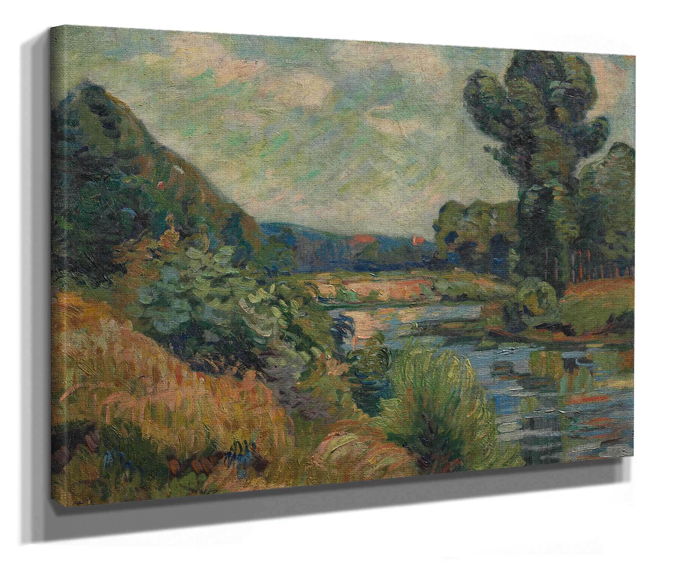 The Banks Of The Marne At Charenton by Armand Guillaumin - Image 2