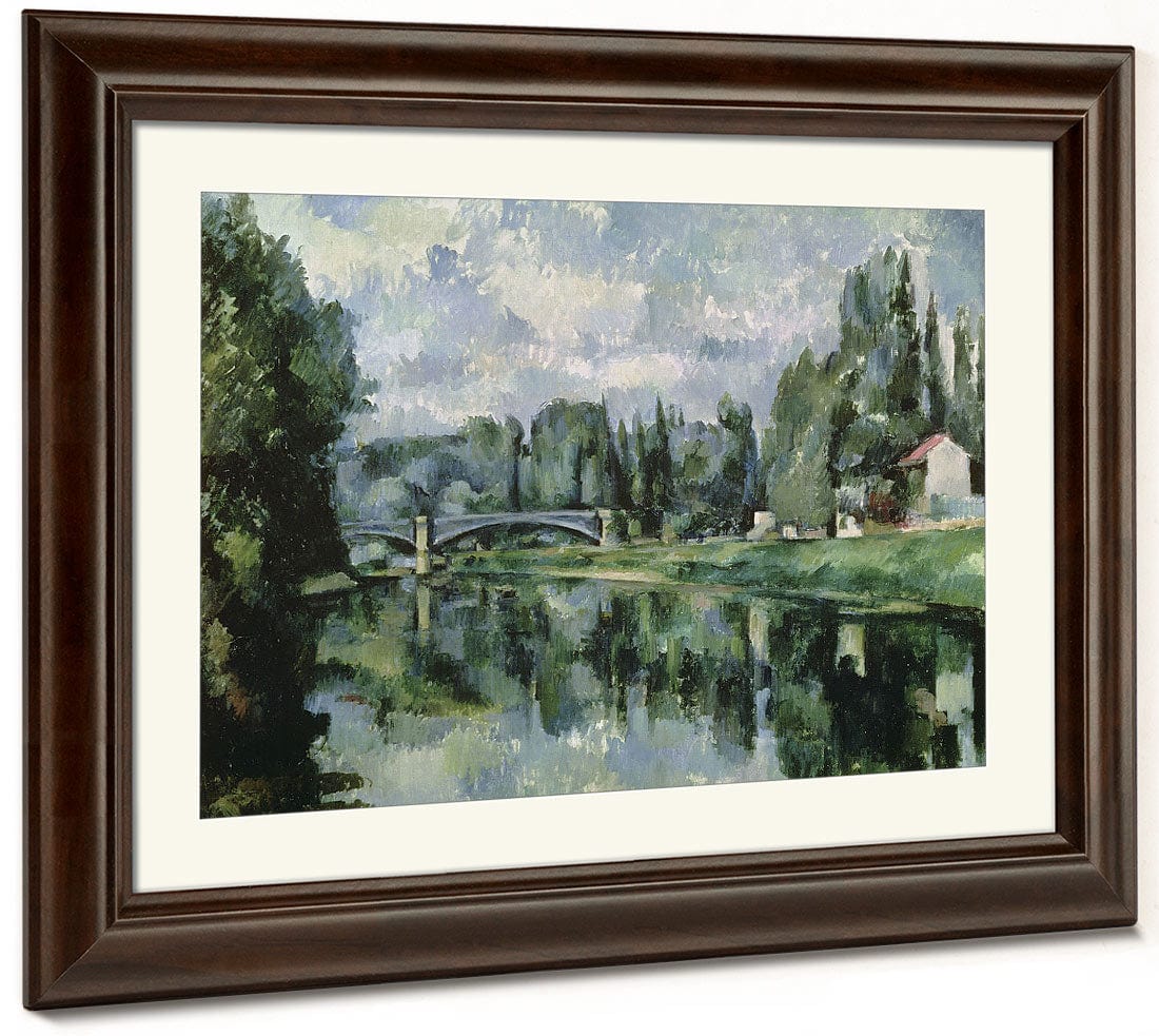 The Banks Of The Marne At Creteil 1 By Paul Cezanne - Image 5