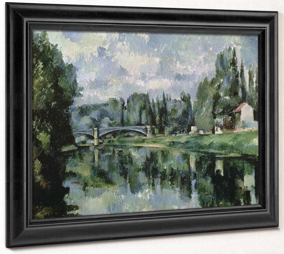 The Banks Of The Marne At Creteil 1 By Paul Cezanne - Image 8