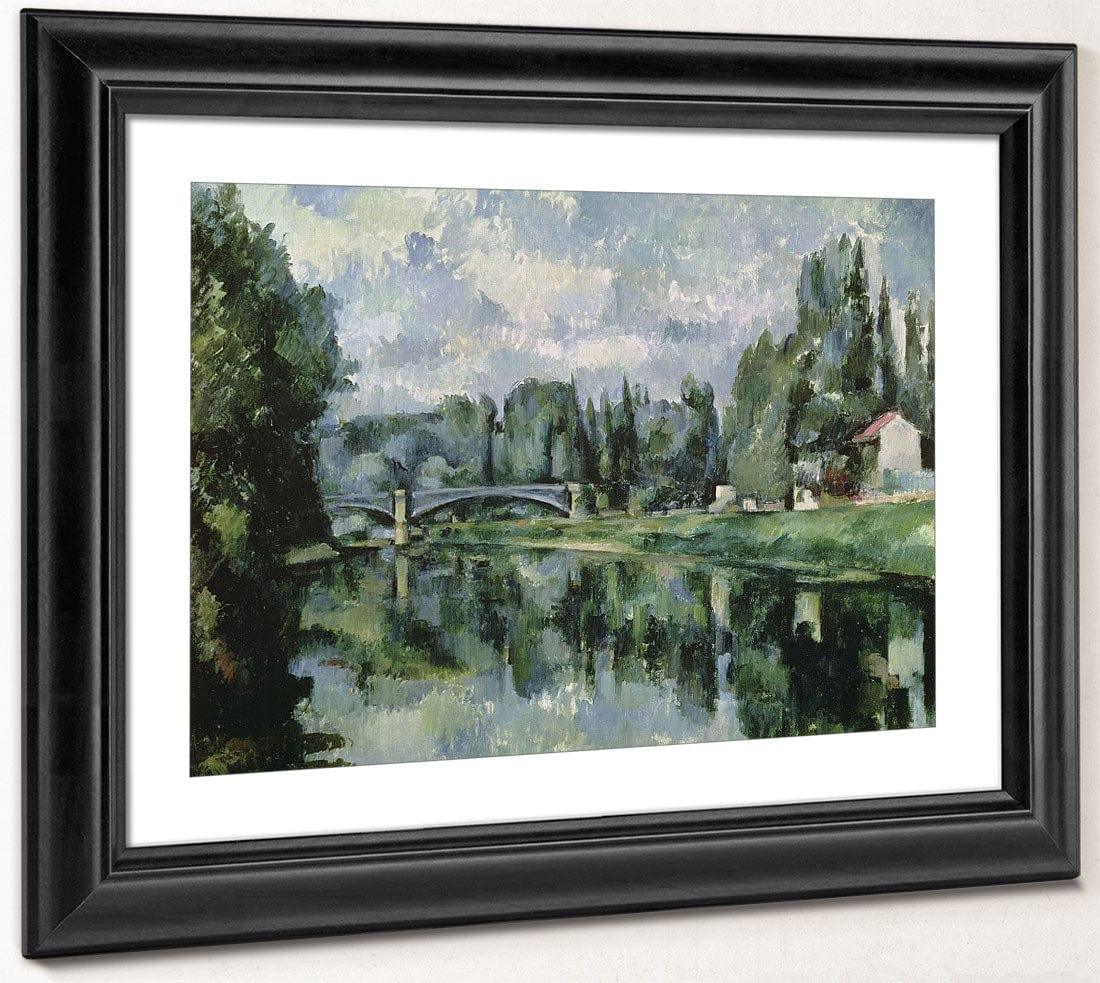 The Banks Of The Marne At Creteil By Paul Cezanne - Image 4