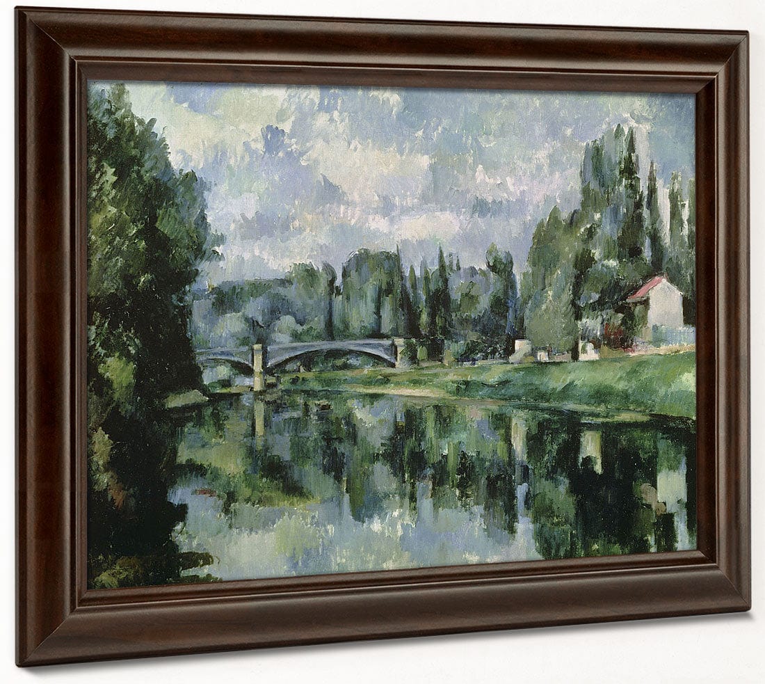 The Banks Of The Marne At Creteil By Paul Cezanne - Image 6