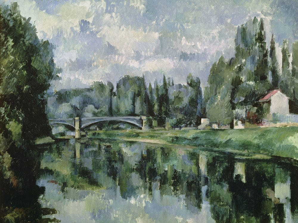 The Banks Of The Marne At Creteil By Paul Cezanne - Image 7