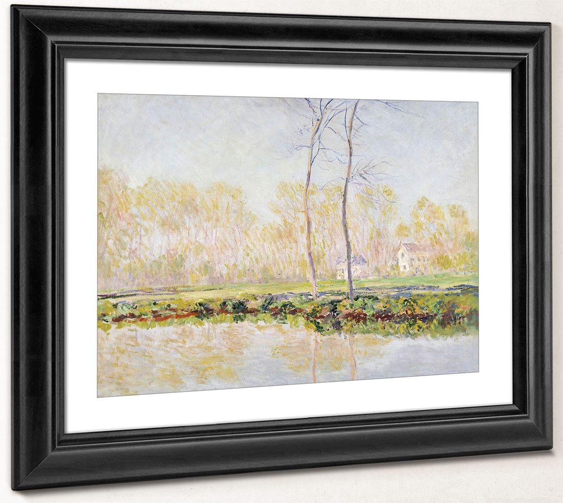 The Banks Of The River Epte At Giverny By Claude Monet - Image 4