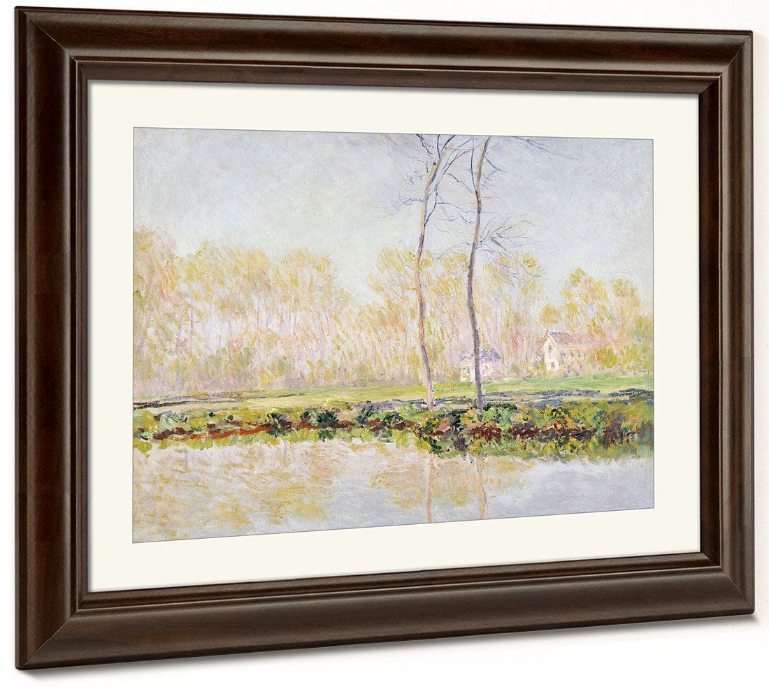 The Banks Of The River Epte At Giverny By Claude Monet - Image 5