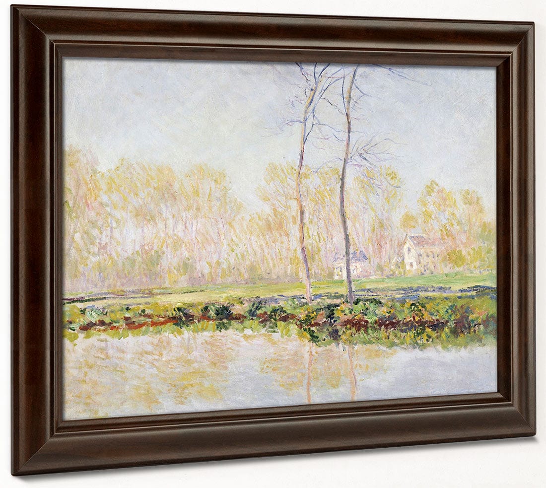 The Banks Of The River Epte At Giverny By Claude Monet - Image 6