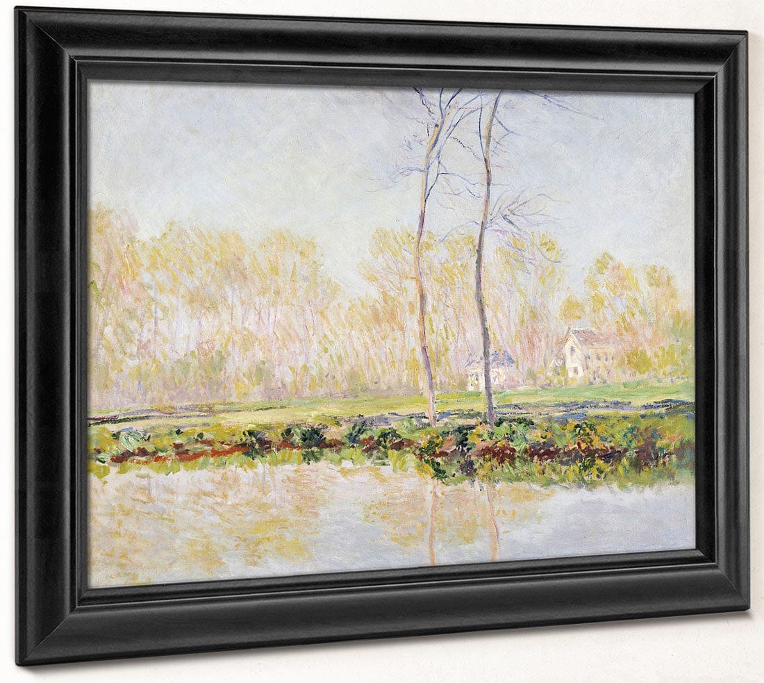 The Banks Of The River Epte At Giverny By Claude Monet - Image 8