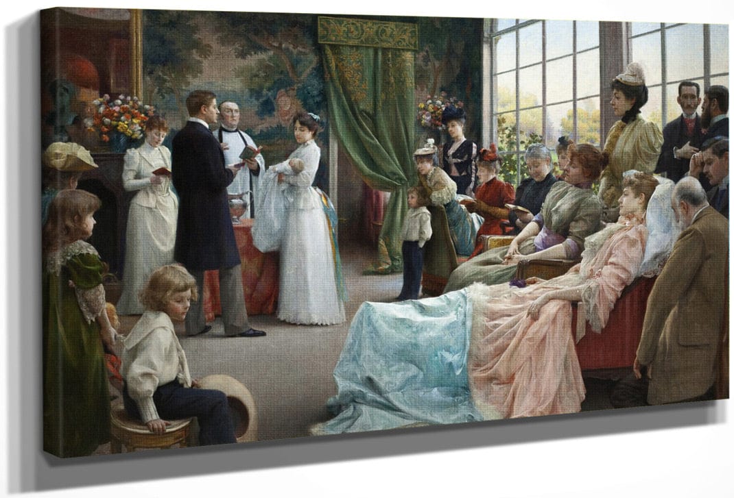 The Baptism By Julius Leblanc Stewart