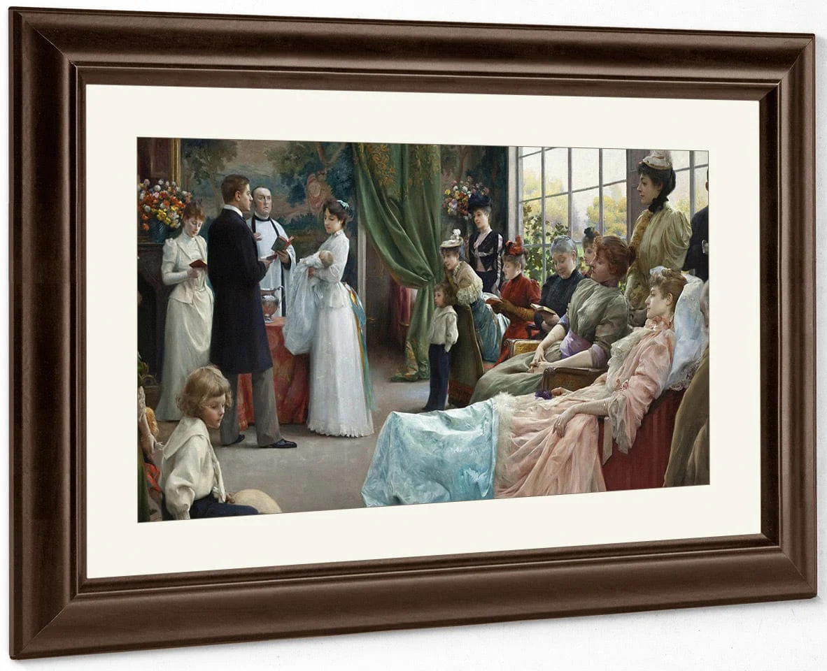 The Baptism By Julius Leblanc Stewart - Image 5
