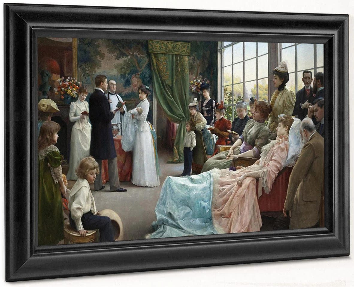 The Baptism By Julius Leblanc Stewart - Image 8