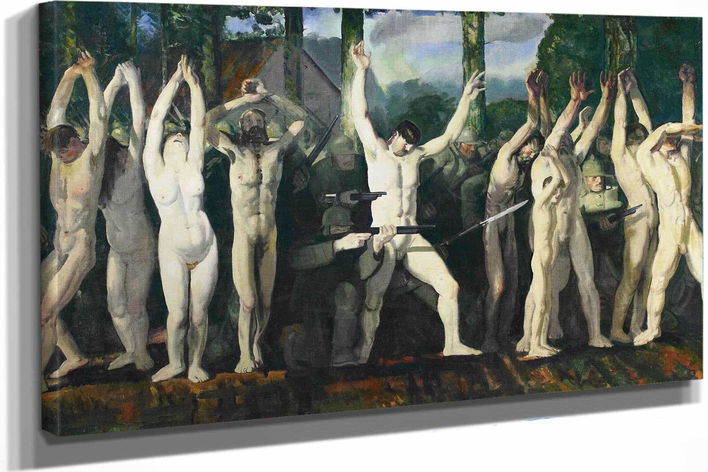 The Barricade by George Wesley Bellows