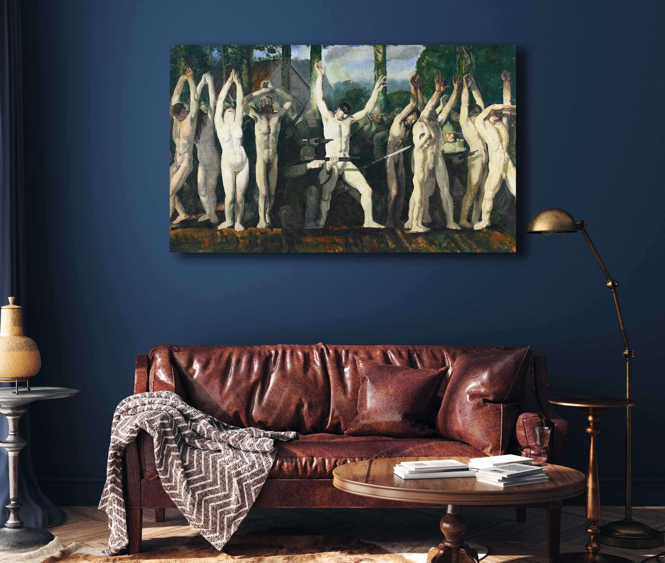 The Barricade by George Wesley Bellows - Image 4