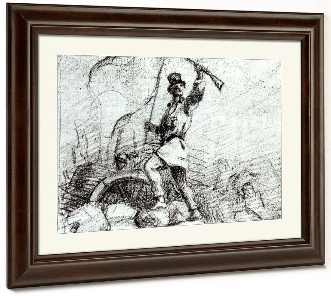 The Barricade By Jean Desire Gustave Courbet - Image 5
