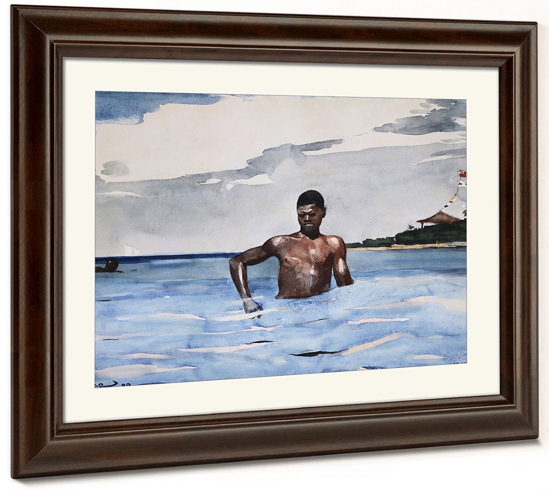 The Bather By Winslow Homer - Image 5