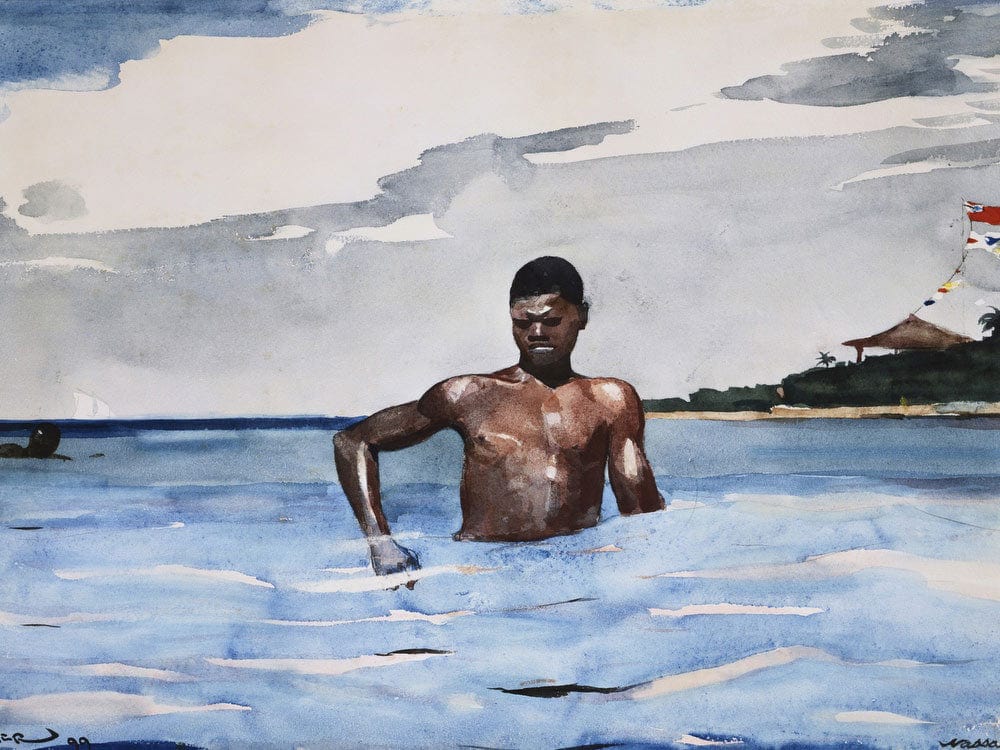 The Bather By Winslow Homer - Image 7