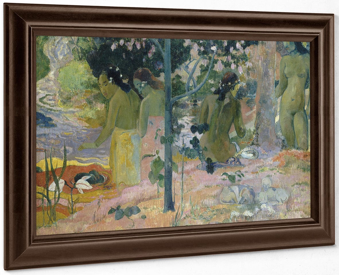 The Bathers By Eugene Henri Paul Gauguin - Image 6