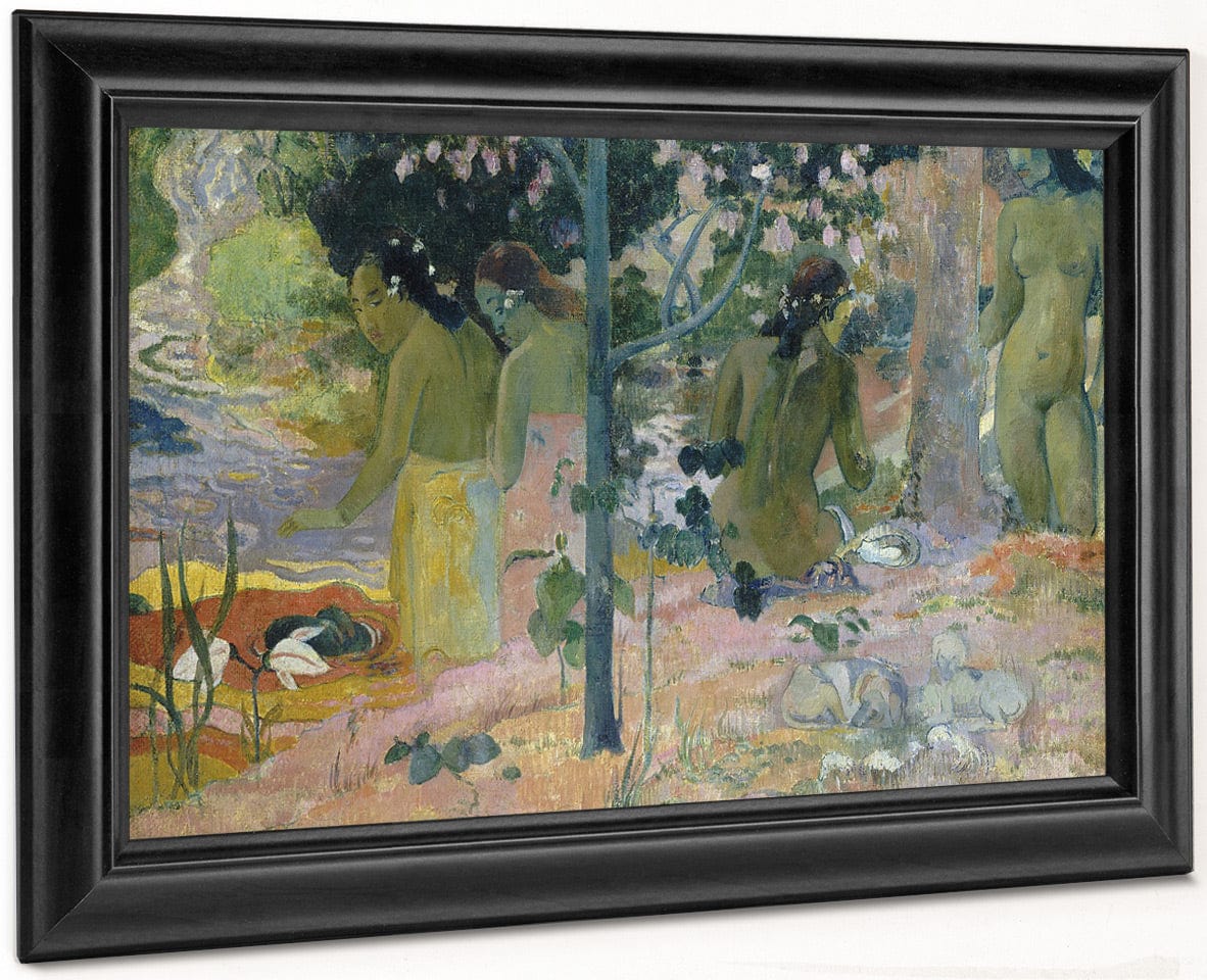 The Bathers By Eugene Henri Paul Gauguin - Image 8