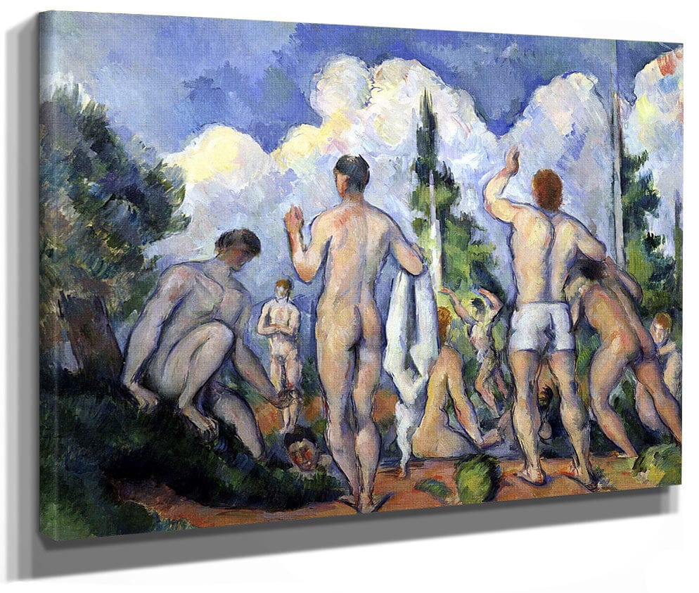 The Bathers By Paul Cezanne