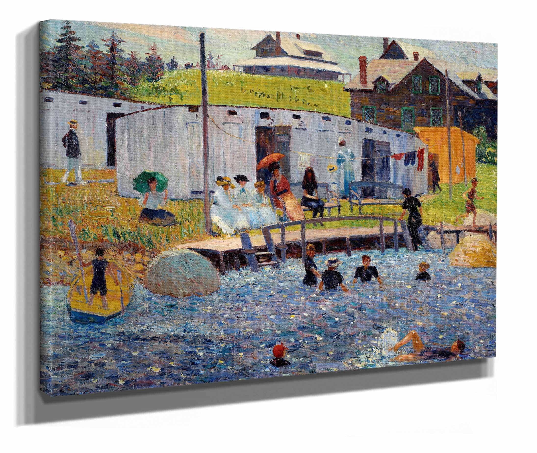 The Bathing Hour Chester Nova Scotia by William James Glackens - Image 2
