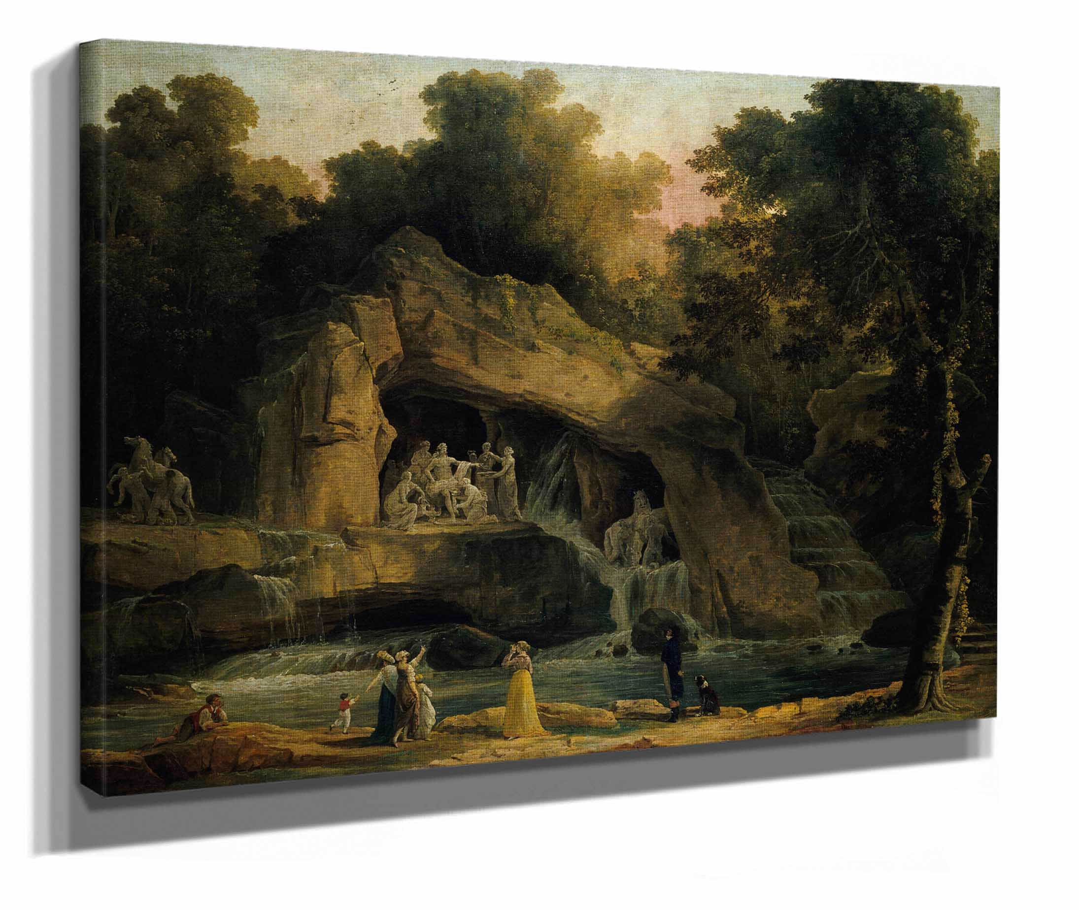 The Baths Of Apollo In Versailles by Hubert Robert - Image 2