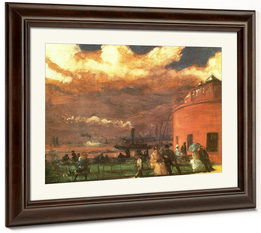 The Battery 1902 1904 By William Glackens - Image 5