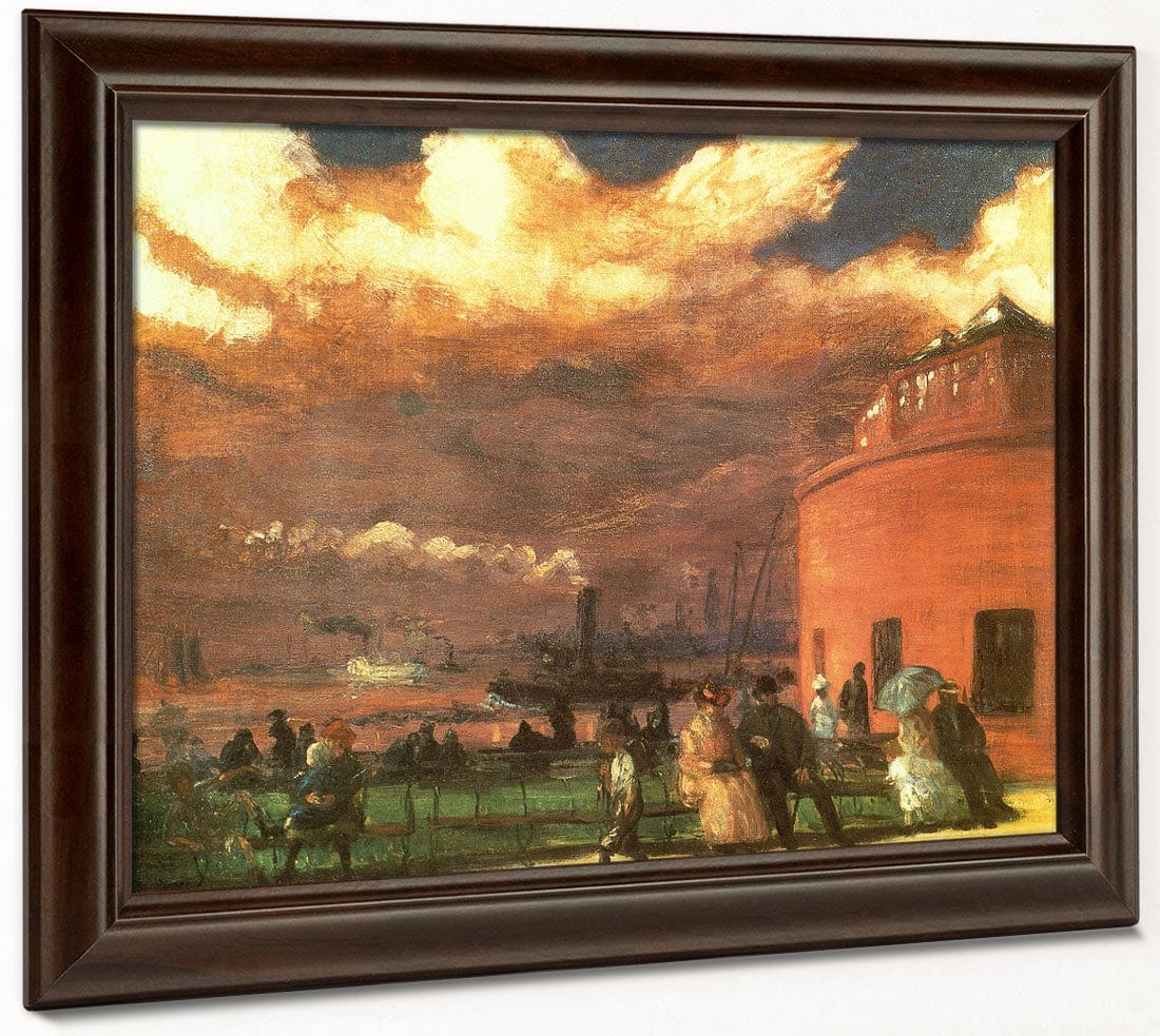 The Battery 1902 1904 By William Glackens - Image 6