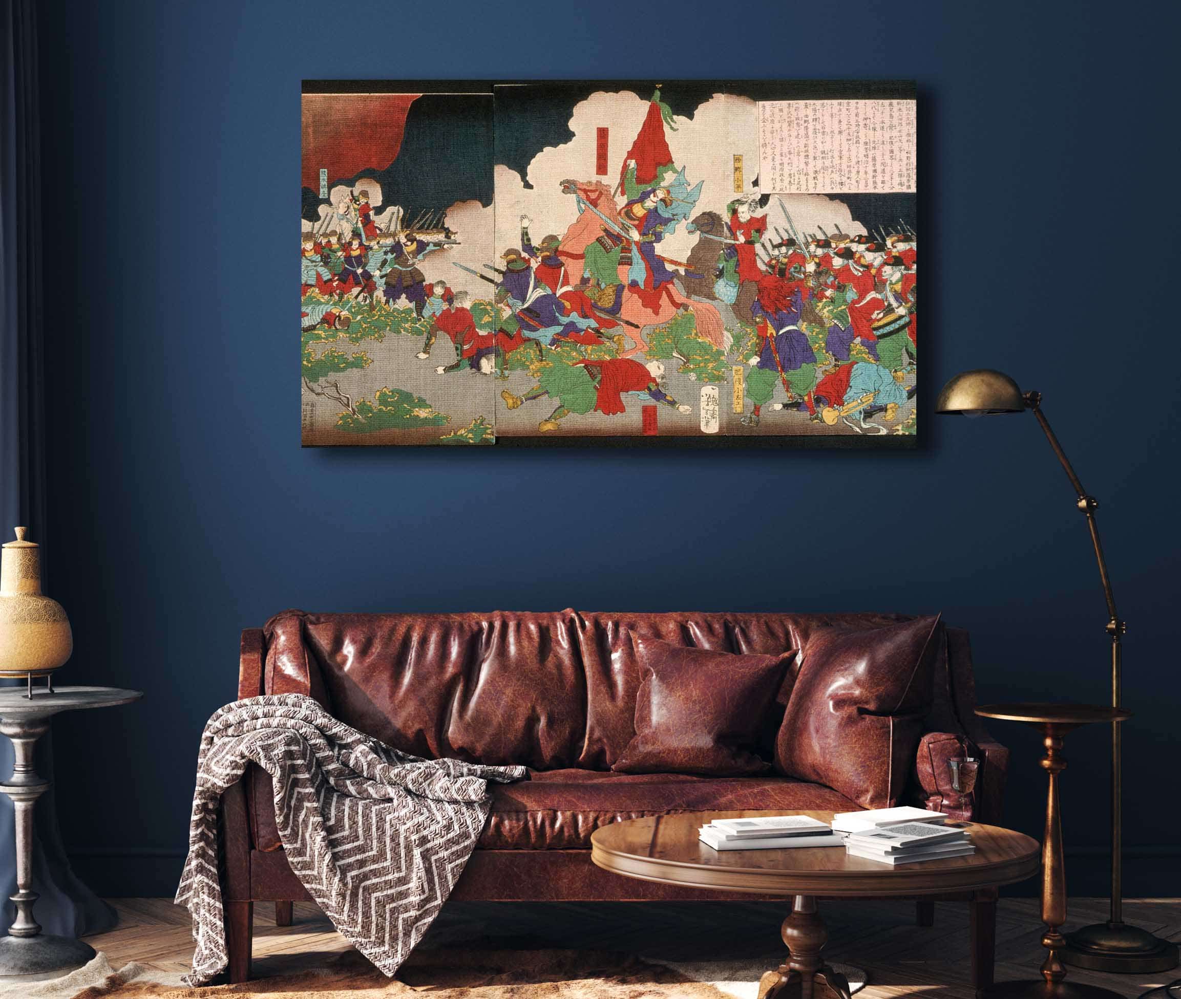 The Battle At Kagoshima by Tsukioka Yoshitoshi - Image 4