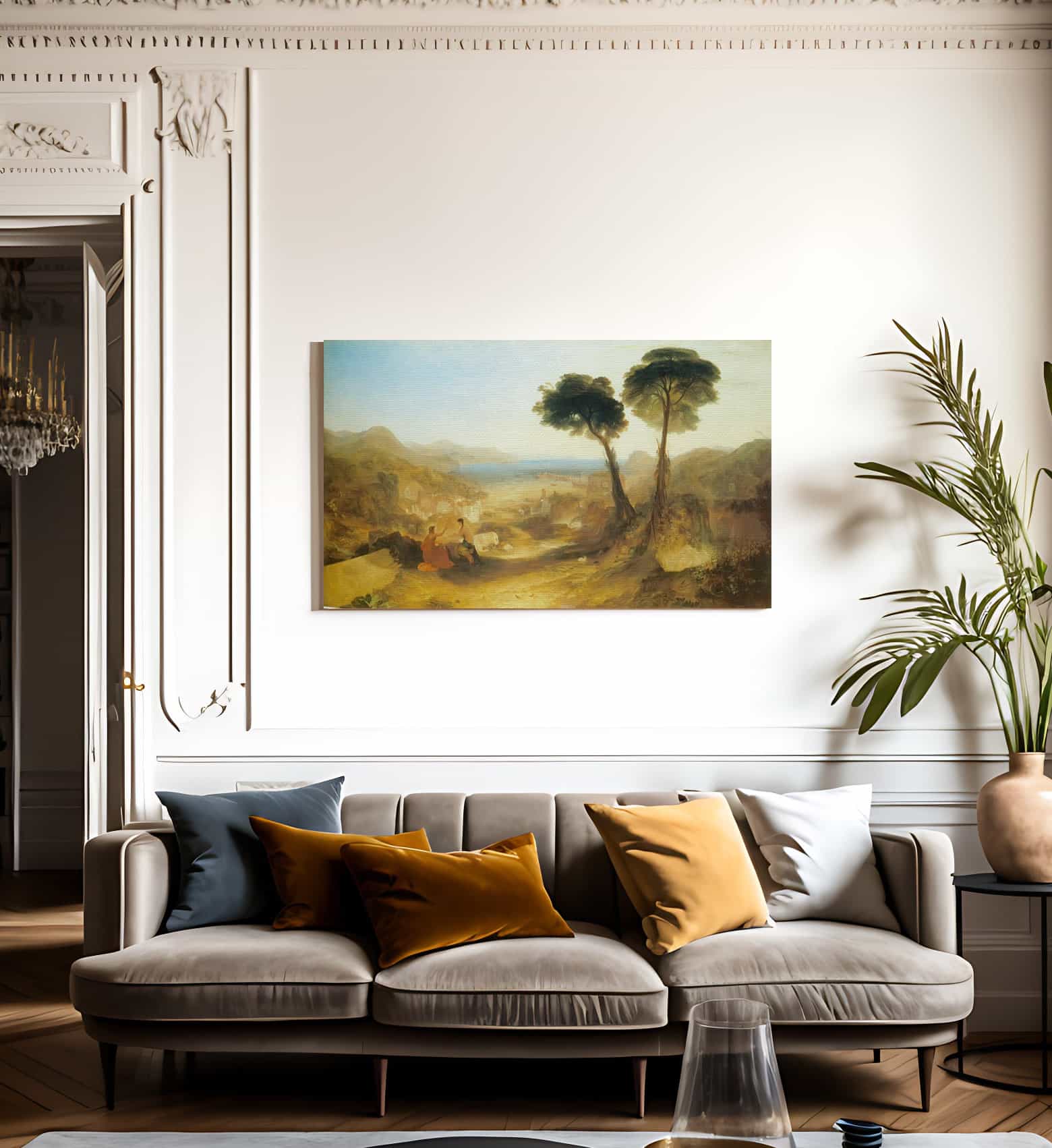 The Bay Of Baiae With Apollo And The Sibyl By Jwm Turner - Image 3