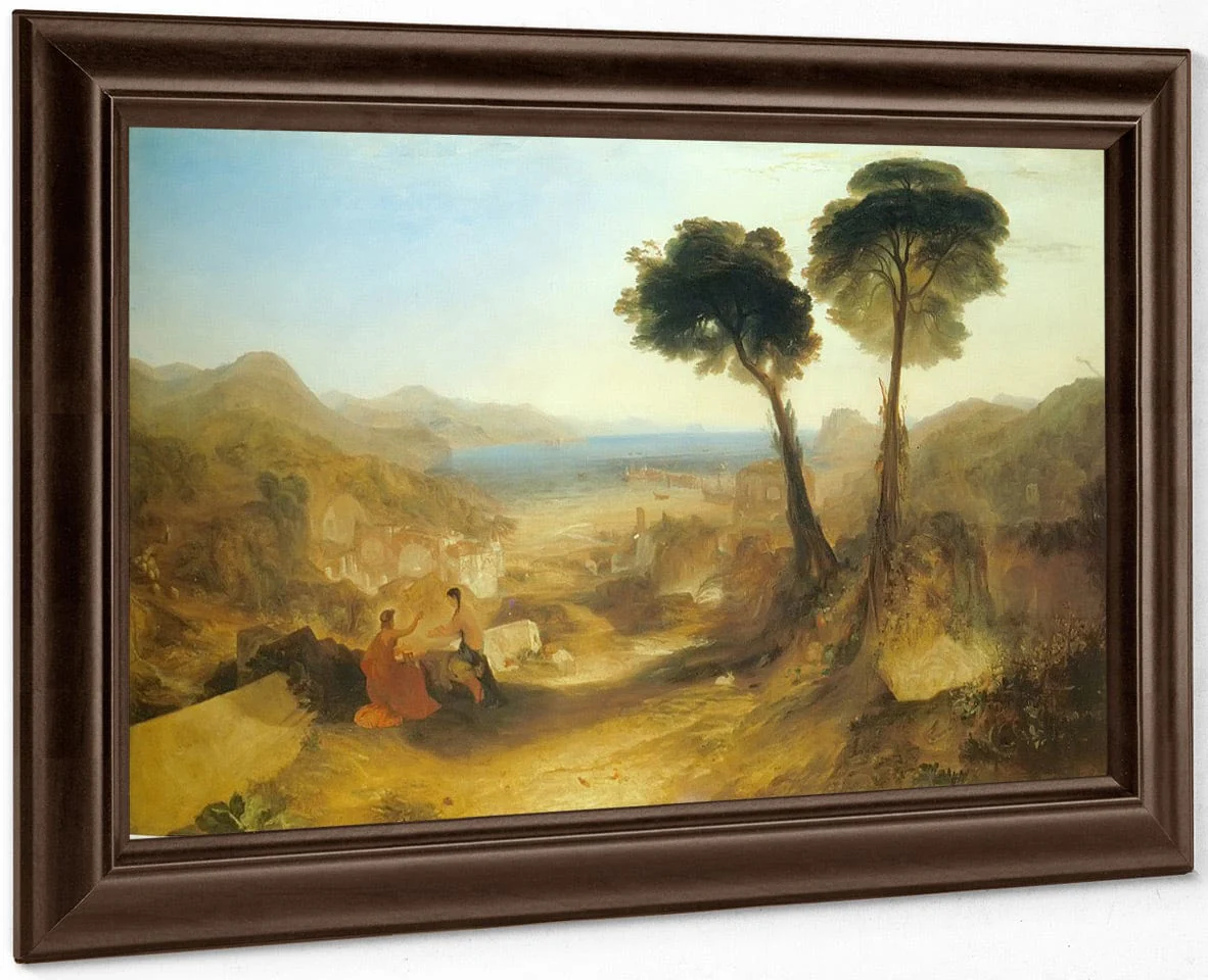 The Bay Of Baiae With Apollo And The Sibyl By Jwm Turner - Image 6