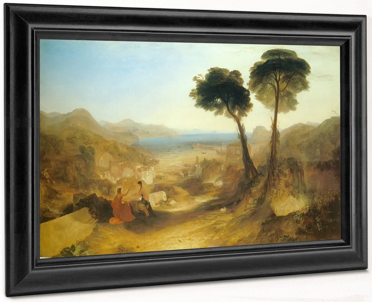 The Bay Of Baiae With Apollo And The Sibyl By Jwm Turner - Image 8