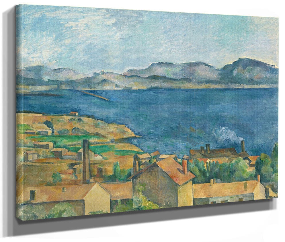 The Bay Of Marseilles, Seen From L'estaque By Paul Cezanne