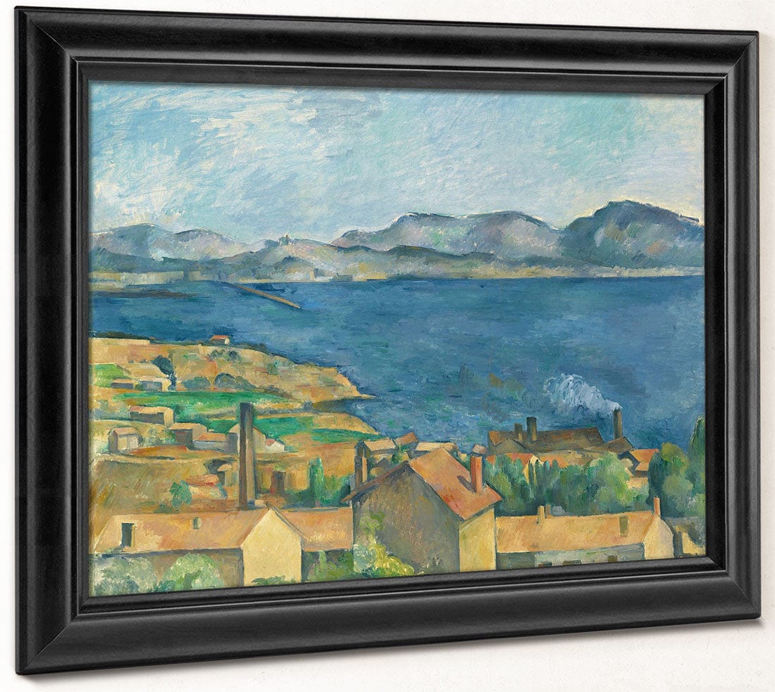 The Bay Of Marseilles, Seen From L'estaque By Paul Cezanne - Image 6