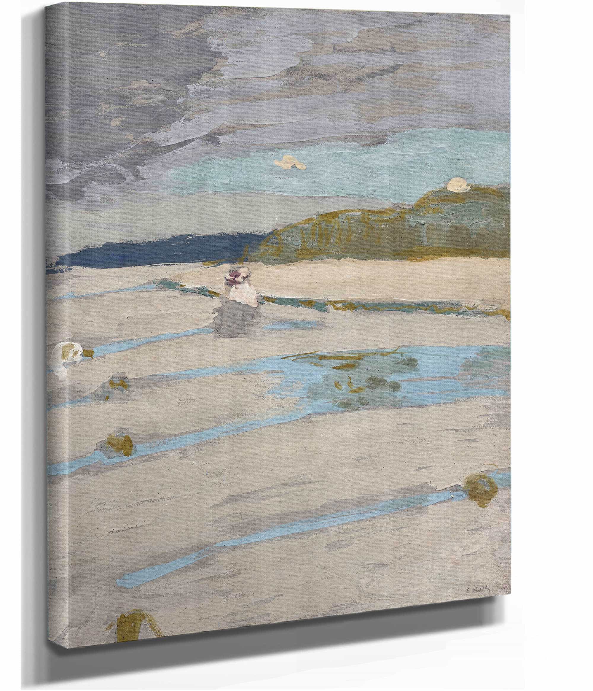 The Beach At Saint Jacut by Edouard Vuillard - Image 2