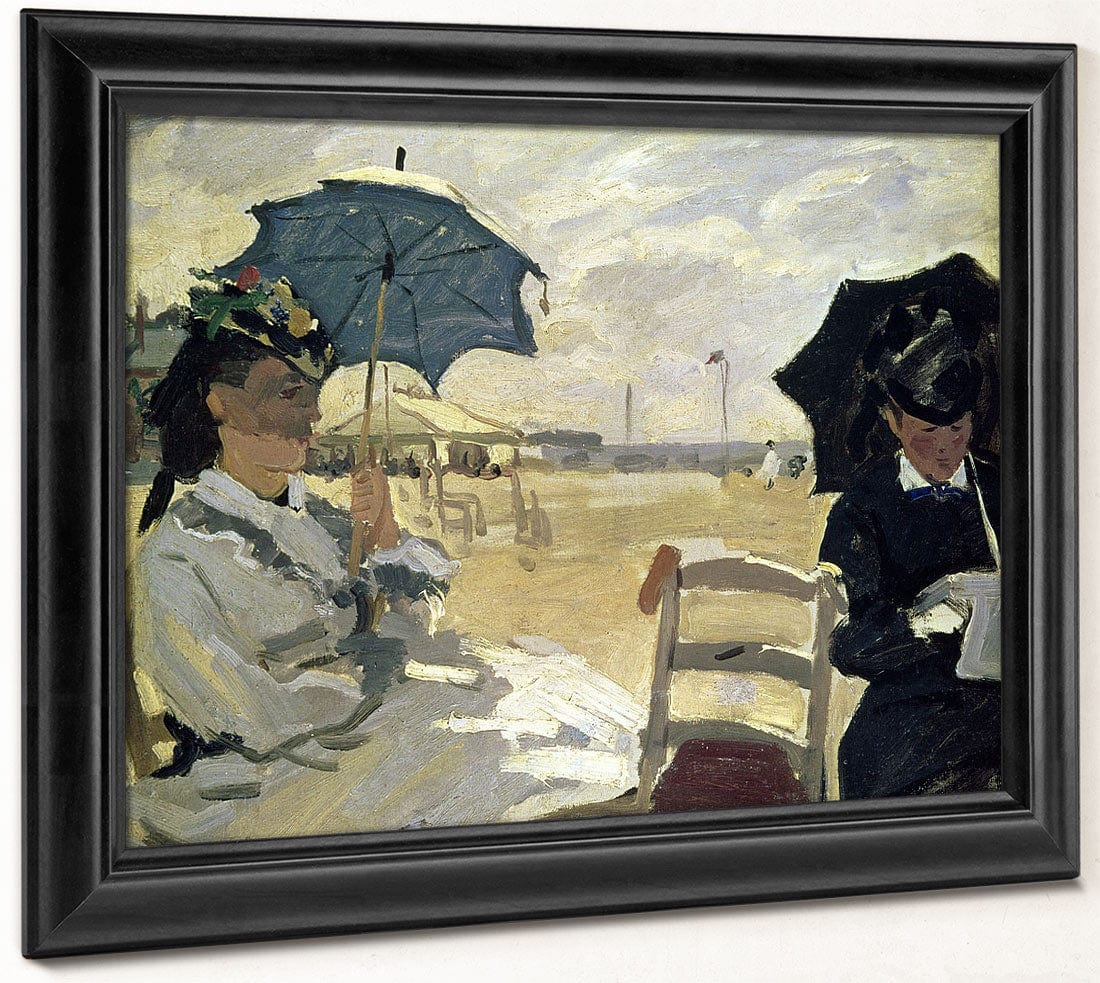The Beach At Trouville By Claude Monet - Image 8