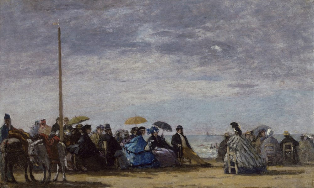 The Beach By Eugene Boudin - Image 7