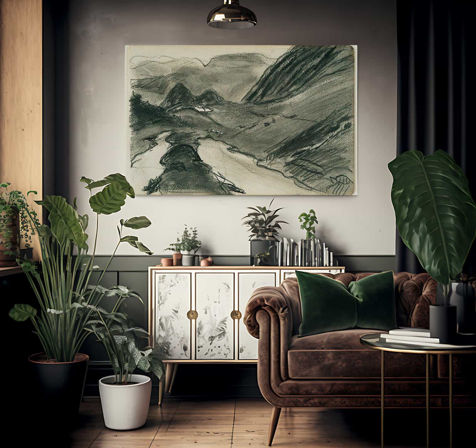 The Befring Farm By Nicolai Astrup - Image 2