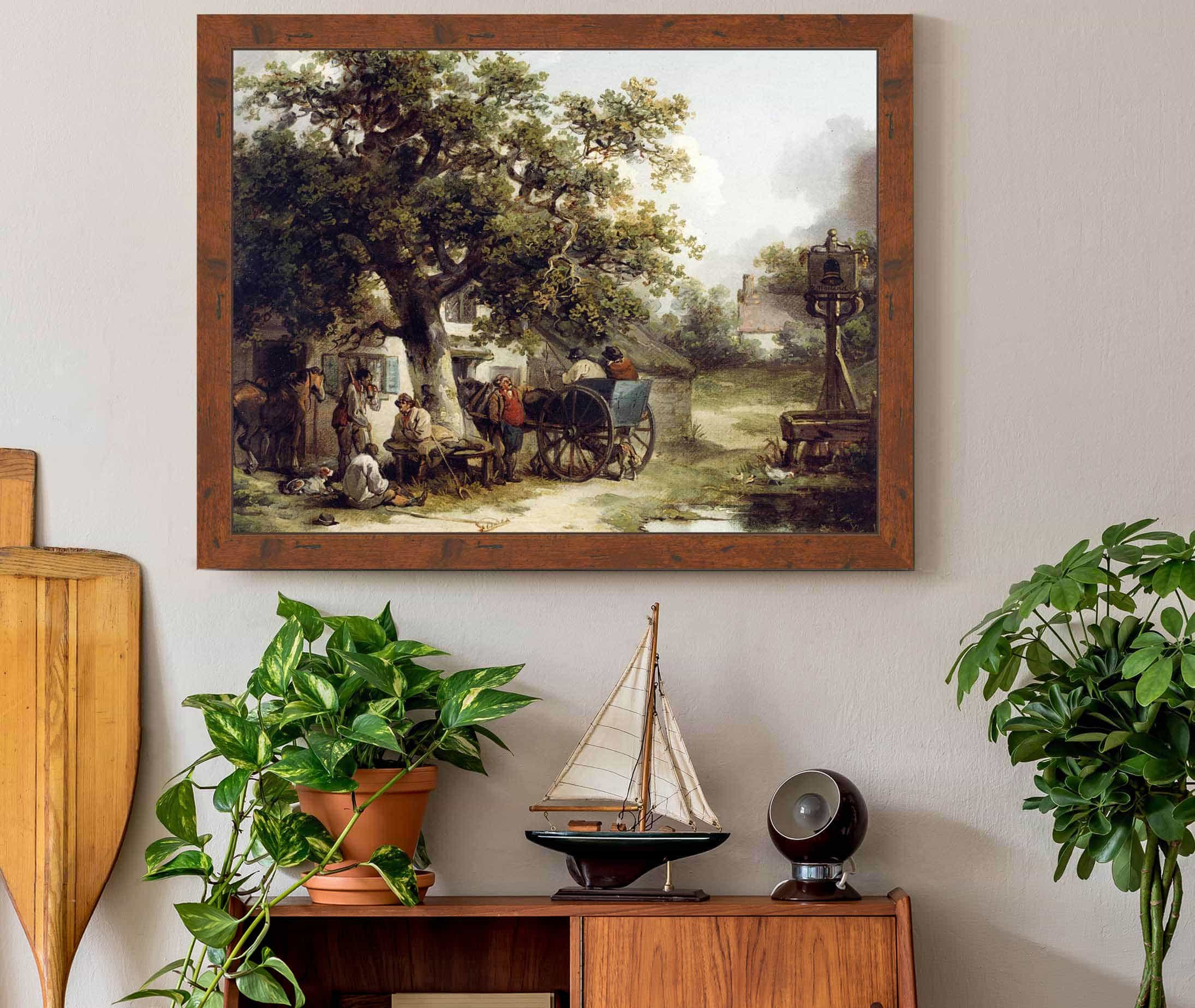The Bell Inn Kilburn by George Morland - Image 3