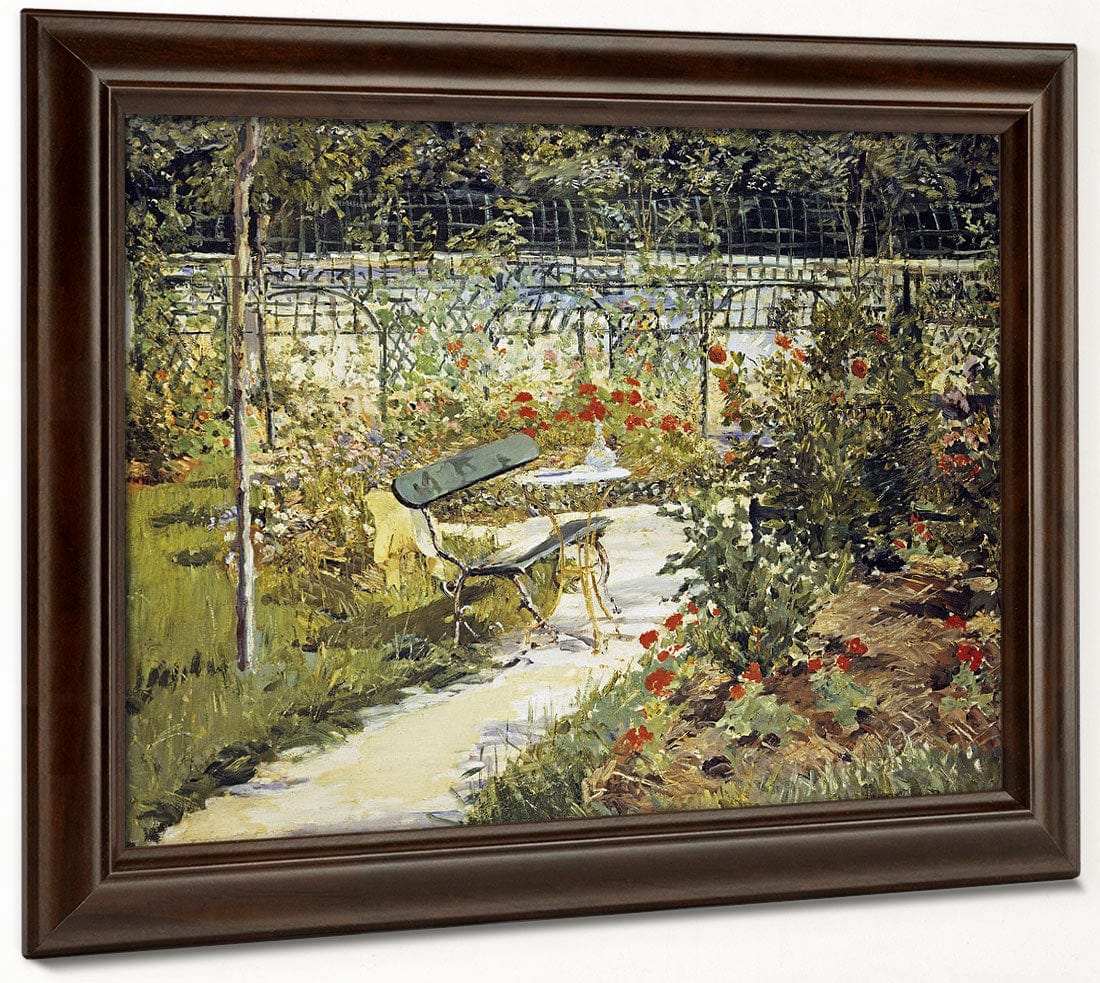 The Bench, The Garden At Versailles 1 By Edouard Manet - Image 4