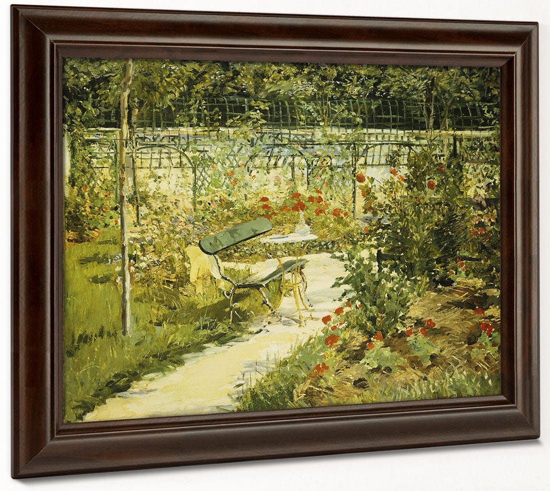 The Bench, The Garden At Versailles By Edouard Manet - Image 4