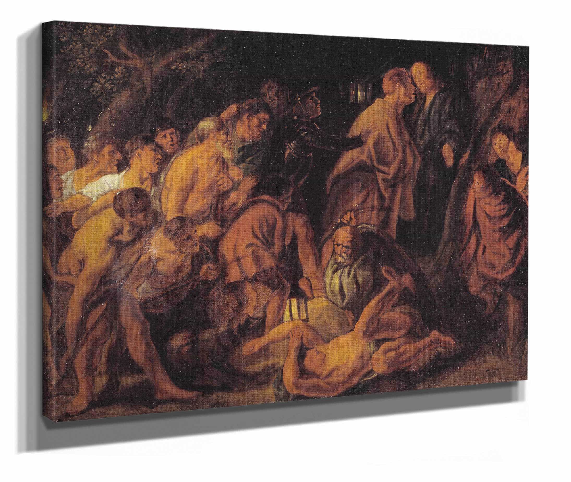 The Betrayal And Arrest Of Christ In Gethsemane by Jacob Jordaens - Image 2
