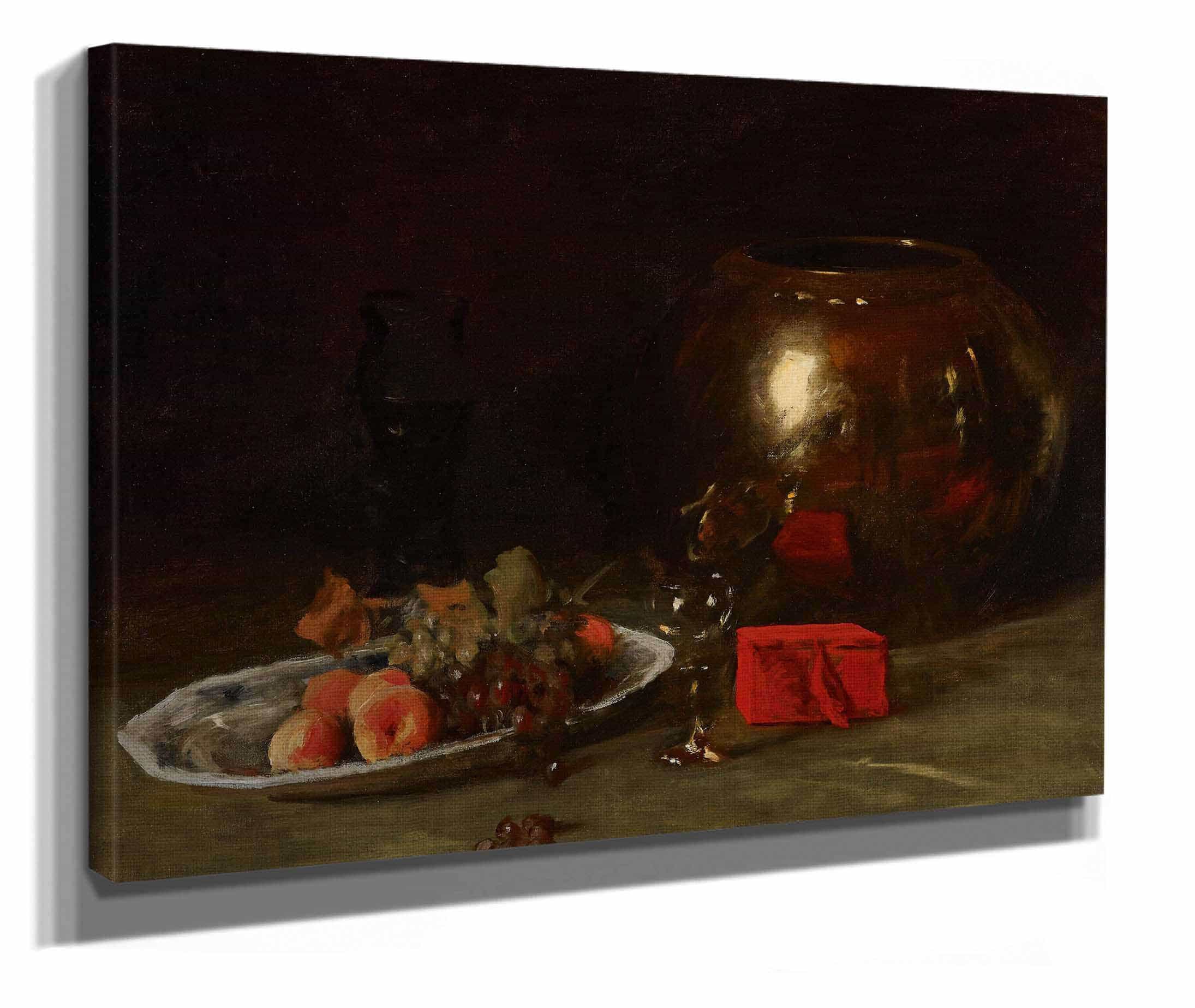 The Big Brass Bowl by William Merritt Chase - Image 2