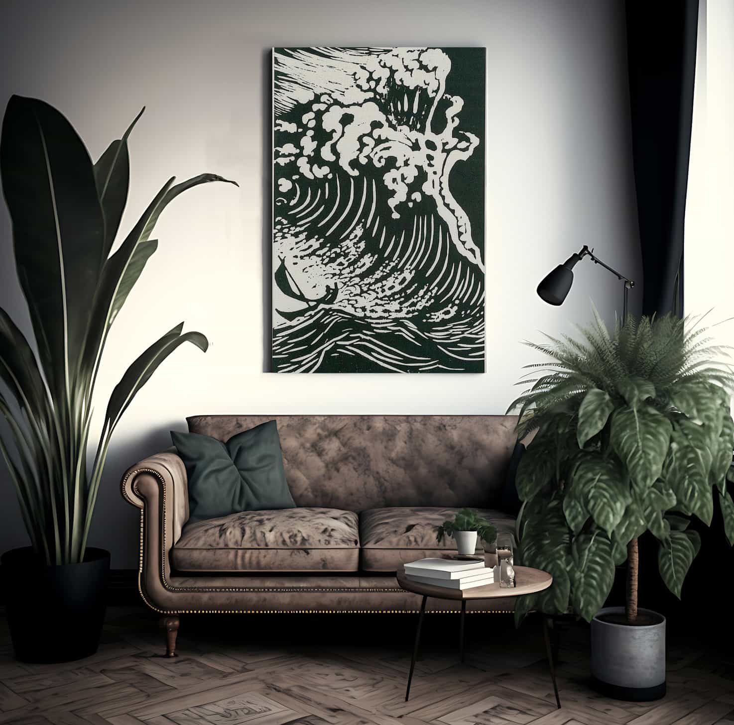 The Big Wave By Nicolai Astrup - Image 2