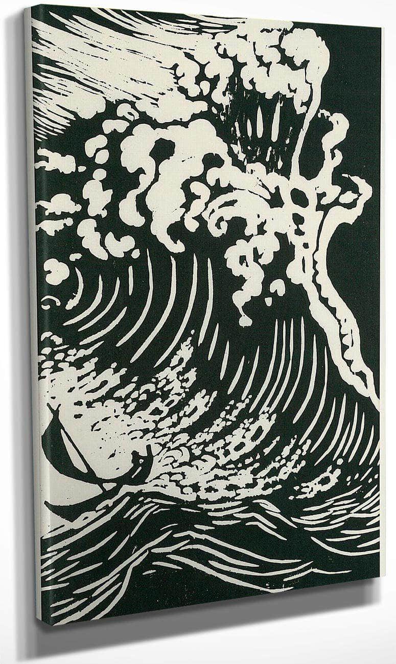 The Big Wave By Nicolai Astrup - Image 4