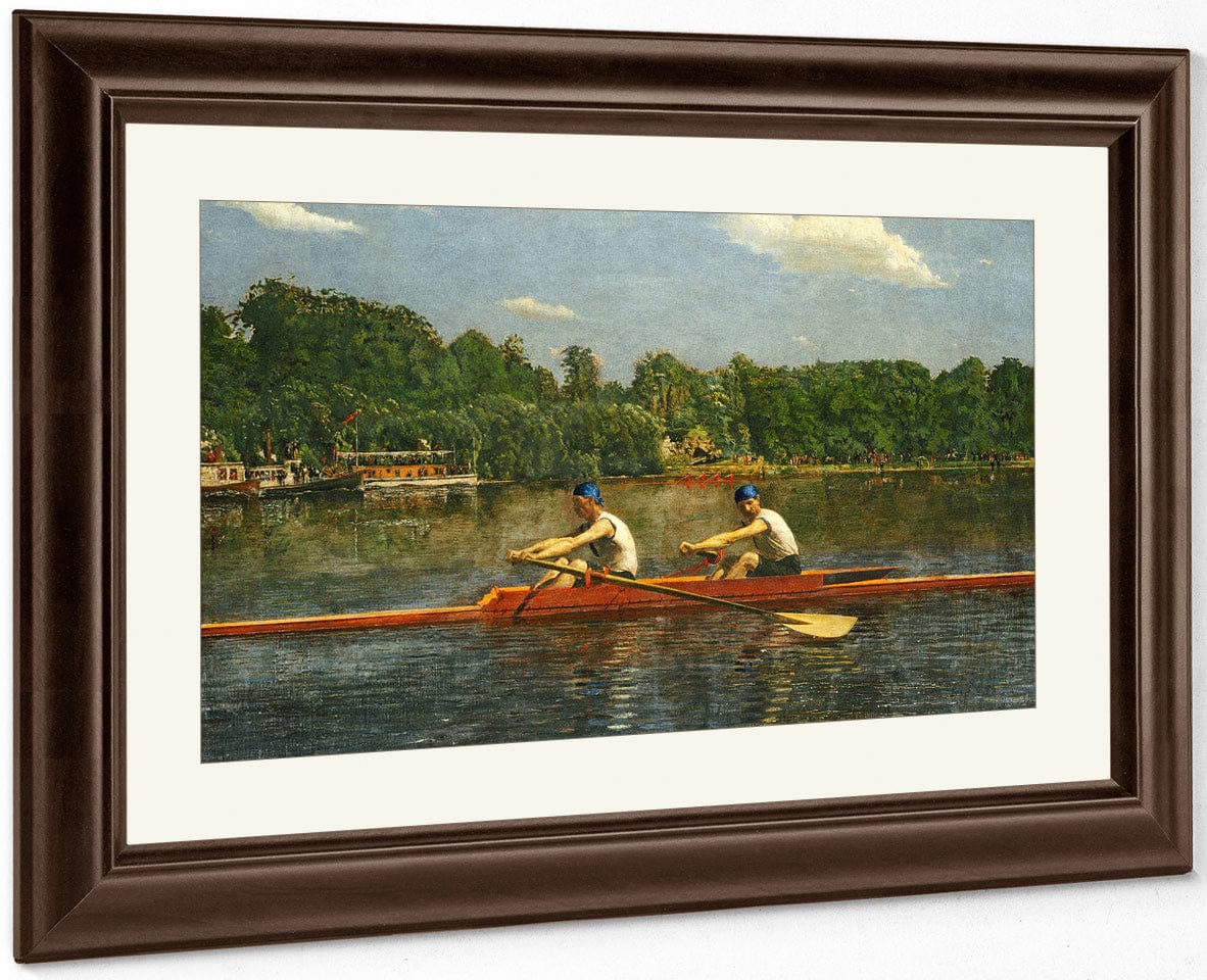 The Biglin Brothers Racing 1872 By Thomas Eakins - Image 5