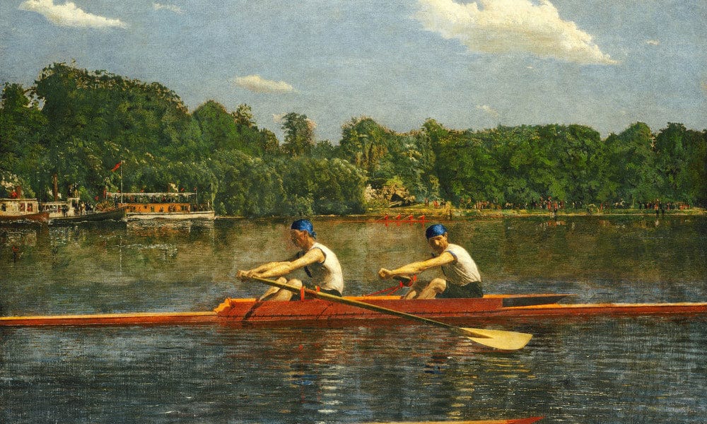 The Biglin Brothers Racing 1872 By Thomas Eakins - Image 7