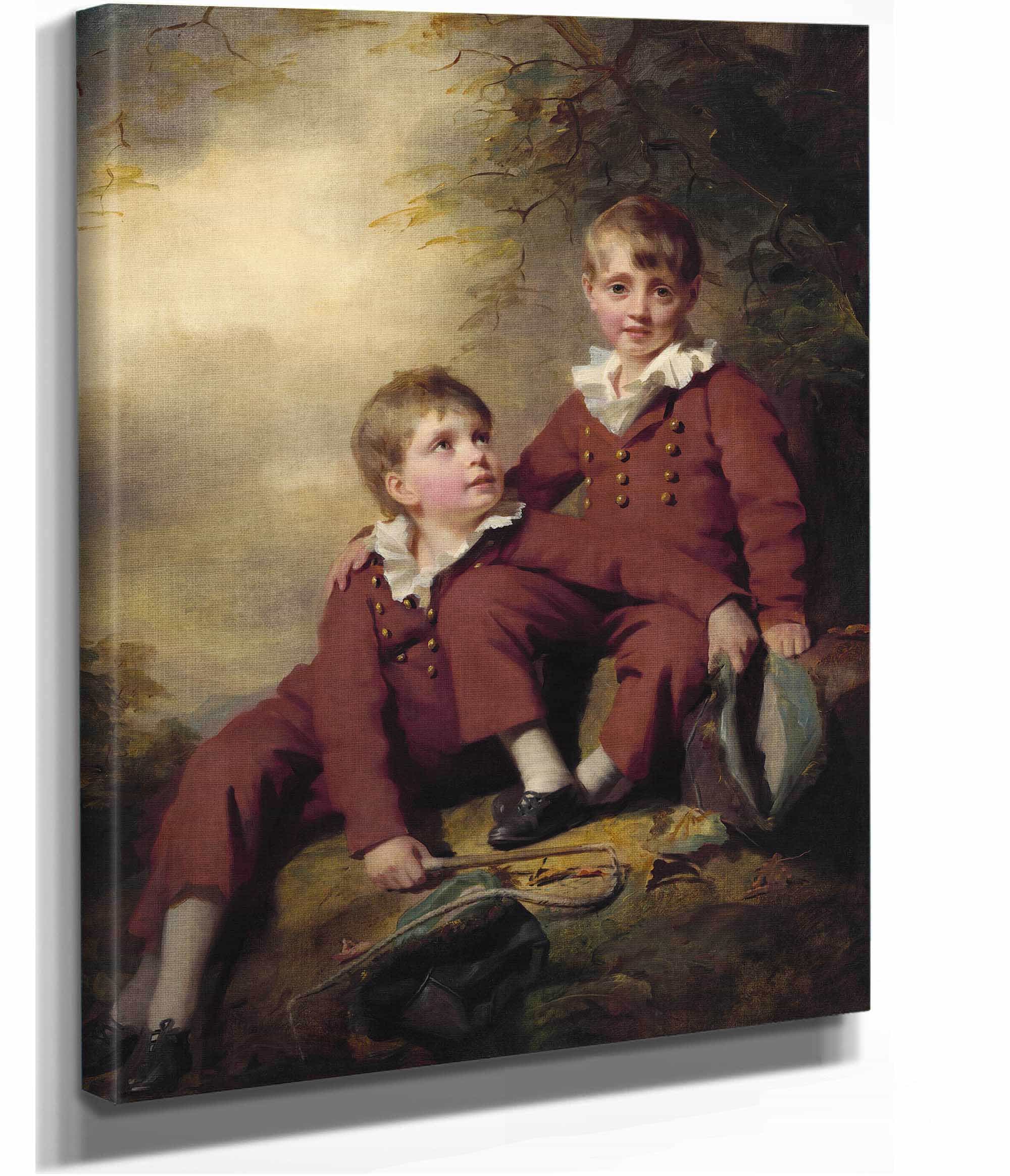 The Binning Children Probably C by Sir Henry Raeburn - Image 2